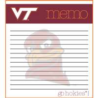 This 2 pack of memo pads features a team logo with a team color header that says Memo on each page. The body of the pad has lines and has a team logo in the background. Each pad contains 50 pages. (2 pack of 50each). Measures 4.5 inches wide by 5 inches t