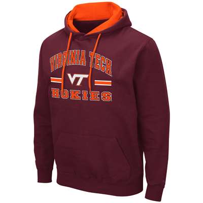 Virginia Tech Hokies Colosseum Comic Book Hoodie - Maroon