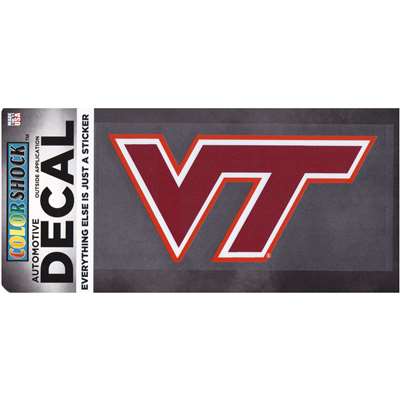 Virginia Tech Hokies Automotive Transfer Decal