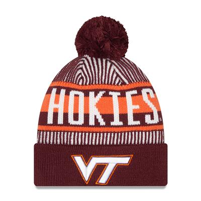 Virginia Tech Hokies New Era Striped Knit