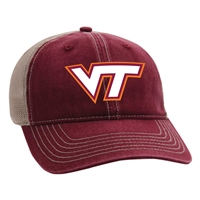 Virginia Tech Hokies Ahead Wharf Adjustable Hat