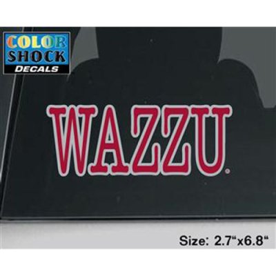 Washington State Cougars Decal - Wazzu