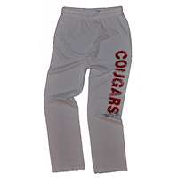 Washington State Cougars Womens Cozy Fleece Pant - White