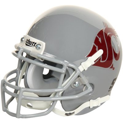 Washington State Cougars Mini Helmet By Schutt - Grey