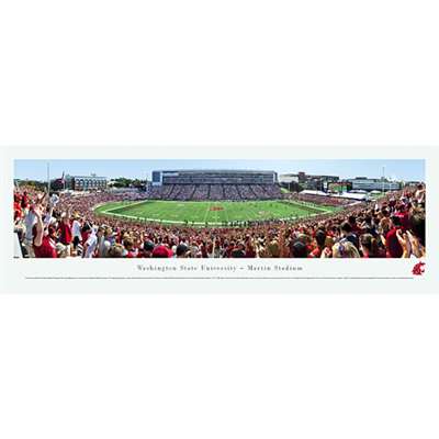 Washington State Cougars Panoramic Print - Martin Stadium