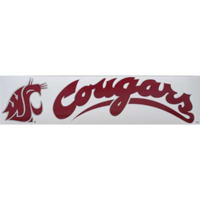 Washington State Cougars Gameday Magnet Strip - Logo w/ Cougars