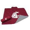 Washington State Cougars Packable Weather Resistant Blanket