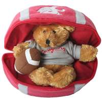 Washington State Cougars Stuffed Bear in a Ball