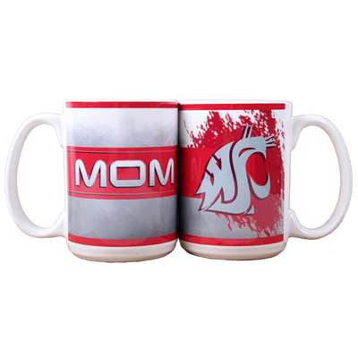 Washington State Cougars 15oz Ceramic Mug - Mom