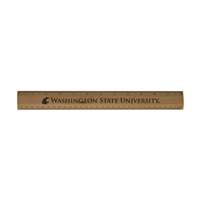 Washington State Cougars Wood Ruler