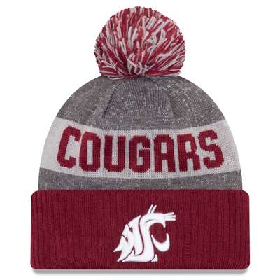 Washington State Cougars New Era Sport Knit Beanie