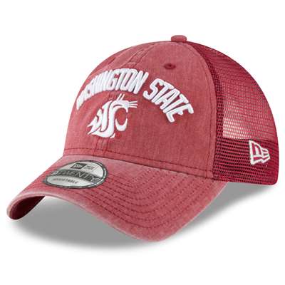 Washington State Cougars New Era 9Twenty Rugged Trucker Hat