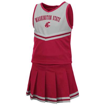 Colosseum Toddler Washington State Cougars Cheerleader Outfit Set –  Cougarwear