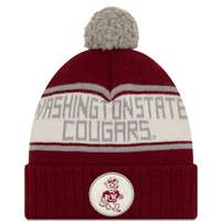 Washington State Cougars New Era A3 Vintage Knit Beanie