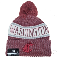 Washington State Cougars New Era Sport Knit Beanie