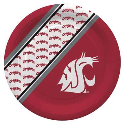 Washington State Cougars Disposable Paper Plates - 20 Pack