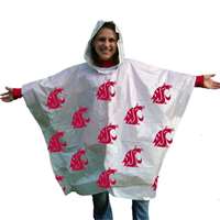 Washington State Cougars Rain Poncho