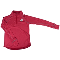 Washington State Cougars Women's Colosseum Kit 1/4 Zip Top