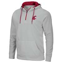 Washington State Cougars Colosseum Wooo! 1/4 Zip Hoodie