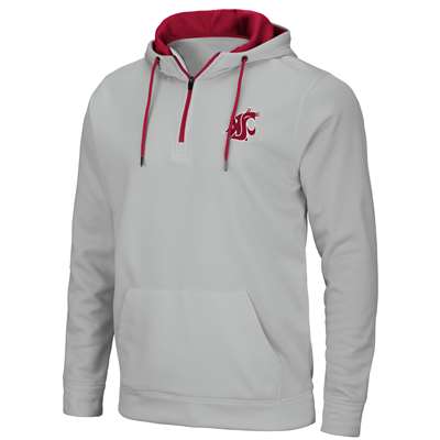 Washington State Cougars Colosseum Wooo! 1/4 Zip Hoodie