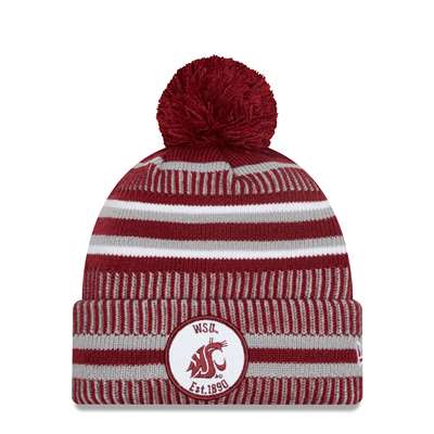 Washington State Cougars New Era Sport Knit Beanie