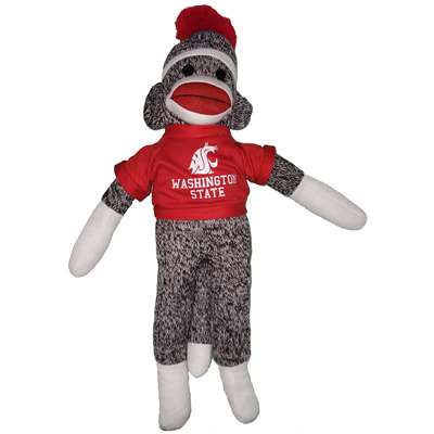 Washington State Cougars Sock Monkey - 20"