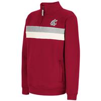 Washington State Cougars Youth Colosseum Gulch 1/4 Zip Sweatshirt