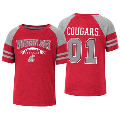 Washington State Cougars Colosseum Toddler Boys Michael Football Jersey Shirt