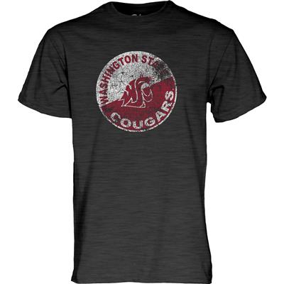 Washington State Cougars Blue 84 T-Shirt - Charcoa