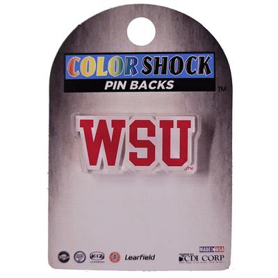 Washington State Cougars Acrylic Fan Pin - WSU