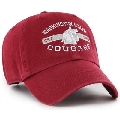 Washington State Cougars 47 Brand Hugo Clean Up Ad