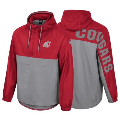 Washington State Cougars Colosseum 1/2 Zip Anorak Wind Jacket