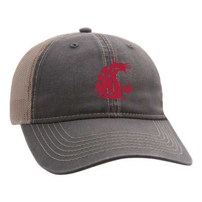 Washington State Cougars Ahead Wharf Adjustable Hat