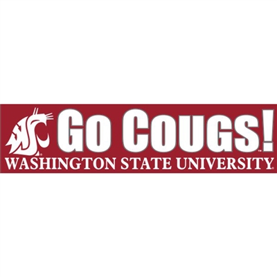 Washington State Cougars Silk Screened Nylon Banne