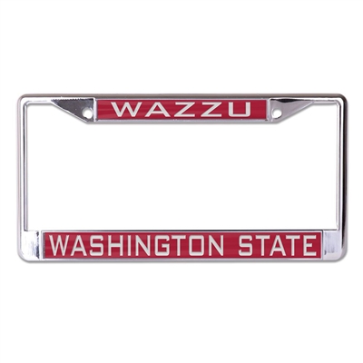 Washington State Cougars Metal Inlaid Acrylic Lice