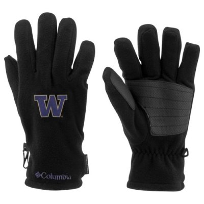 Columbia Washington Huskies Fleece Gloves