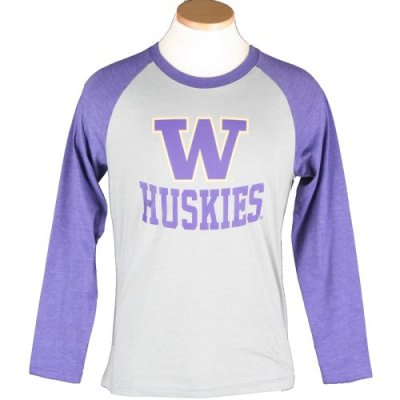 Washington Huskies Youth Long Sleeve Fuel T-shirt