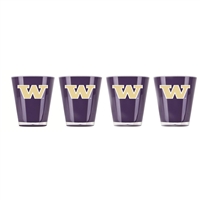 Washington Huskies Shot Glass - 4 Pack