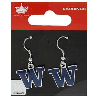 Washington Huskies Dangler Earrings