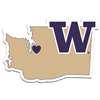 Washington Huskies Home State Decal