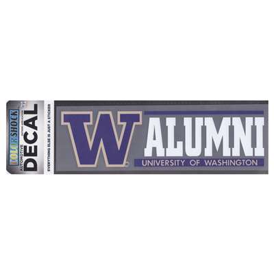 Washington Huskies Alumni Transfer Decal