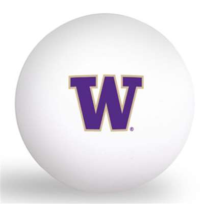 Washington Huskies Ping Pong Balls - 6 Pack