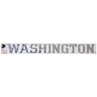 Washington Huskies Diamond Plate Windshield Decal - Washington - 21.5" x 2.5"