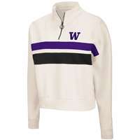 Washington Huskies Women's Colosseum Cooper 1/4 Zip Pullover