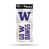 Washington Huskies Double Up Die Cut Decal Set