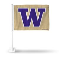 Washington Huskies Car Flag