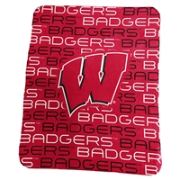 Wisconsin Badgers Classic Fleece Blanket