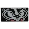 Wisconsin Badgers Full Color Mega Inlay License Plate