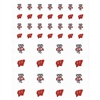 Wisconsin Badgers Small Sticker Sheet - 2 Sheets