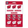 Wisconsin Badgers Mini Decals - 12 Pack